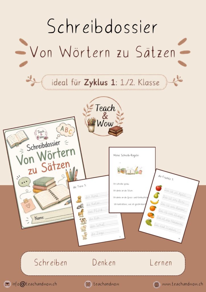 Mein Schreibdossier 1./2. Klasse